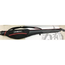 DAIWA 竿袋 SEMI-HARD ROD CASE 黑紅中大肚 145cm 台灣製造