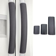 다용도 가죽 손잡이 커버 대형2p 핸들커버 문손잡이, 대형2p_그레이