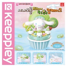 산리오 블록 쿠로미 블루베리 슈가 컵케이크, 1개