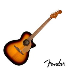 Fender California Newporter Player SB 電民謠吉他 可插電 漸層色 Newporter桶身, 1個