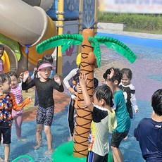 어린이집 키즈 유아 체육 놀이 교구 야자수 분수대 ths+69989QT