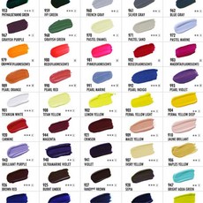 두꺼운 입체감 실버 아크릴물감 전문가용 아크릴 물감 아크릴그림물감 미술물감 아크릴물감그림, 01)906, 상세페이지참조