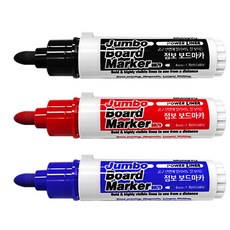 두꺼운선 보드마카 4mm 굵은선 마카펜, 검정 1p, 검정 1p