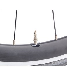 RISK法式氣嘴輪框保護貼 自行車法嘴氣嘴貼 登山車公路車輪圈保護貼 氣門芯膠貼 碳刀管胎氣嘴固定貼, 1個