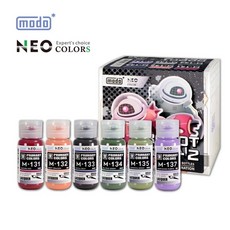 摩多 modo 機器人套組II 模型漆, 1個, M-NEO機器人套組II-6色