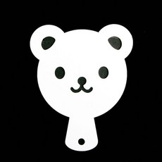 스텐실A-3 (95mm) 곰돌이, 1개, 1