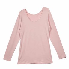 극세사 기모 여성 내의 상의 여성내복 내의상의 plu+543JV