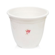 웰빙 라인원화분(5호25.5x22)원형화분 화분 나무 원예 sam6+7Isj, 1개