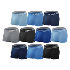 TRY 남성 스포츠 쿨 메쉬 드로즈 10종세트