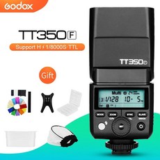 Godox TT350C TT350N TT350S TT350F TT350O 플래시 2.4G HSS TTL 무선 스피드라이트, TT350F for Fuji, 1개