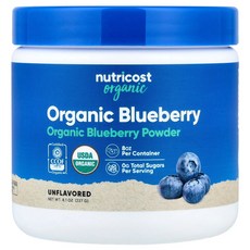 뉴트리코스트 블루베리 분말 무맛 227g(8oz), 227g, 1개