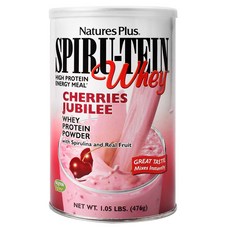 Natures Plus Nature's Plus Spiru-Thein 乳清 高蛋白能量小麥 Cherry’s Jubilee, 476g, 1個