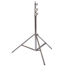 攝影燈架 穩固耐用 高度可調節 輕巧便攜, 1個, 260cm不鏽鋼燈架