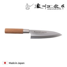 [사타케] 노슈 마사무네 너트브라운 데바 생선 일본 식도 칼 japan, 단품