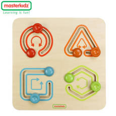 마스터키즈 원목도형슬라이드게임, 1개