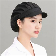 조리모 주방 급식 밴딩 식당 캡 위생모자 업소용 BWFKPZ1M, 블랙