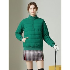클라우스 여성 사이드오픈 골프 패딩 티셔츠 KLFWTS1490 GR