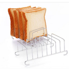 지니홀딩스 1+1 스텐 토스트랙 8구 식빵꽂이 토스트 와플 거치대, 2개