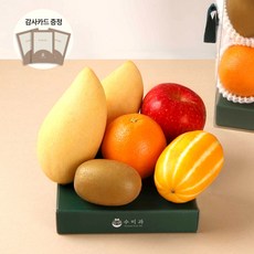 [수미과] 프리미엄 혼합 과일세트 스윗1호(혼합과일 5종 2.0kg내), 1개