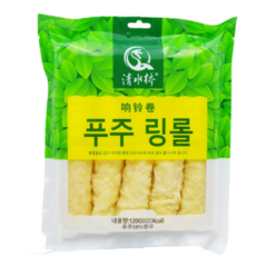 청수교 3초 튀김 푸주 링롤, 120g, 2개