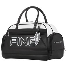 핑 2023 스포티 G4 보스턴백, 화이트+블랙