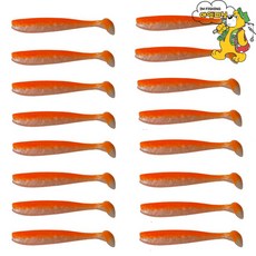 JRC엘리게이터 멸치웜 55mm/고객님이 선택한 진짜같은 가짜미끼 /ESSN55우럭 갯바위낚시 쏘가리웜, 414, 1개