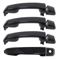 ApplianPar 4Runner 2010-2020용 전면 후면 왼쪽 오른쪽 외부 도어 핸들 4개 GX460 4.6L 2010-2018용 69211-60090 69210-60