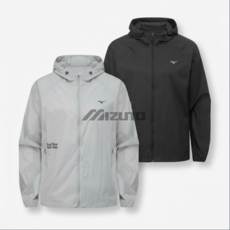 미즈노 LIGHT WINDBREAKER 가벼운 바람막이(편안한 외투 운동복)