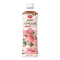 동원 보성홍차 아이스티 제로 복숭아 500mL x 12병, 상세 설명 참조