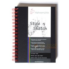 Hahnemühle Style Sketch 素描本 紅色線圈 A5 120gsm, 詳見包裝