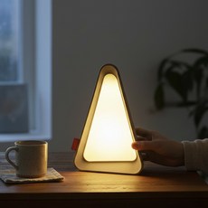무선 수유등 모션센서 플립 LED 침실 수면등 감성 무드등 스탠드 조명 인테리어 테이블 램프, 그레이