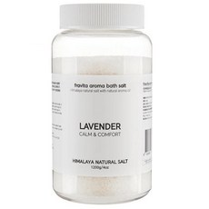 프레비타 히말라야 100% 배스 바스솔트 (천연 소금입욕제 배쓰솔트), 1.2kg, 2개, 배스솔트_라벤다