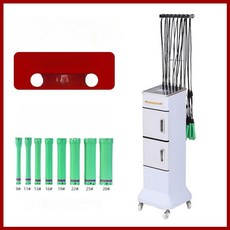 디지털 셋팅기계 항온 씻팅기 디지털펌기 헤어 열펌기 발열 파마, 퓨어화이트 50헤드 50디지털봉 A, 기본 색상