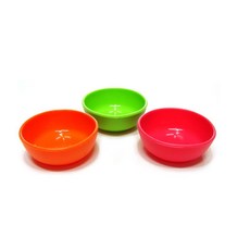 미니 소스볼 실리콘 2구 미니볼 세트, 오렌지