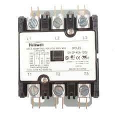 홀드웰 SA-3P-40A-120V 3극 40암페어 120V 코일 특수 목적 에어컨 접촉기, 1_HSA-3P-40A-120V