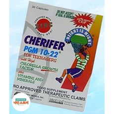 클로렐라 성장 인자 청 아연이 함유 체리퍼 PGM 1022 과 타우린 30 Cherifer, 1개