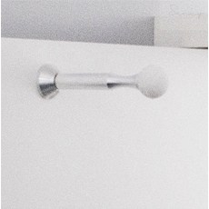 실버 도어스토퍼 90mm 문스토퍼