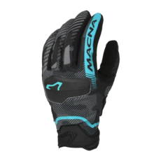 MACNA LITHIC 女版 夏季網眼手套 觸控, 黑灰藍 #184