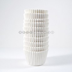 웰베이킹 유산지컵 (화이트 40mm) 150장 / 두바이쫀득쿠키 두쫀쿠 포장, 1개, 화이트