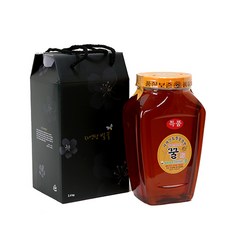 [지리산토종꿀농원] 농림부우수농가/잡화꿀특품(사양꿀) 2.4kg/ 피티병(햇꿀)/맛좋은꿀/국내산100%/명절선물(특판할인), 2.4kg, 1개