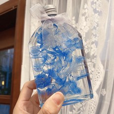 畢業季生日禮物 永生花浮遊花瓶 小眾冷門送女友閨蜜藝術禮品, 星辰-藍200ml/無禮盒