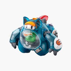 스쿠티 핵성치조 Earnestcore Craft 런치박스 코마마루 라쿤 1P 컬러 (클리어블루), 1개