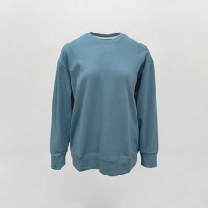 [국내생산] 이지 특양면 코튼 맨투맨