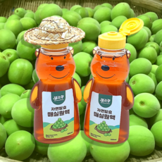 이지마켓 곰돌이 프리미엄 매실청 매실액 매실엑기스 임산부 매실 유기농 광양, 2개, 500ml