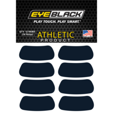 EYEBLACK Navy 컬러 아이블랙 12 pair (24개) 아이패치 스티커, 다크네이비, 1개