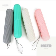규규몬 여행용 칫솔케이스 휴대용칫솔케이스, 아이보리, 1