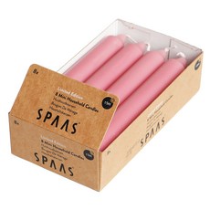 테이퍼 캔들 미니 15cm 8개 스파스 하우스홀드 로즈, 43g