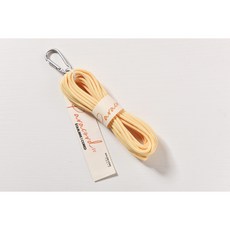 소분 3.0mm 5m 카라비너 파라코드 끈 아웃도어 로프 리드줄 팔찌 마스크스트랩, 59. Pastel yellow