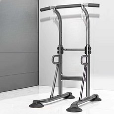 풀업 머신 피트니스 평행봉 가정용 턱걸이 어시스트 딥스 실내철봉 웨이트, 타원형 튜브 6cm 메인 프레임