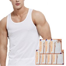 TRY 男款棉質無袖背心 7件組